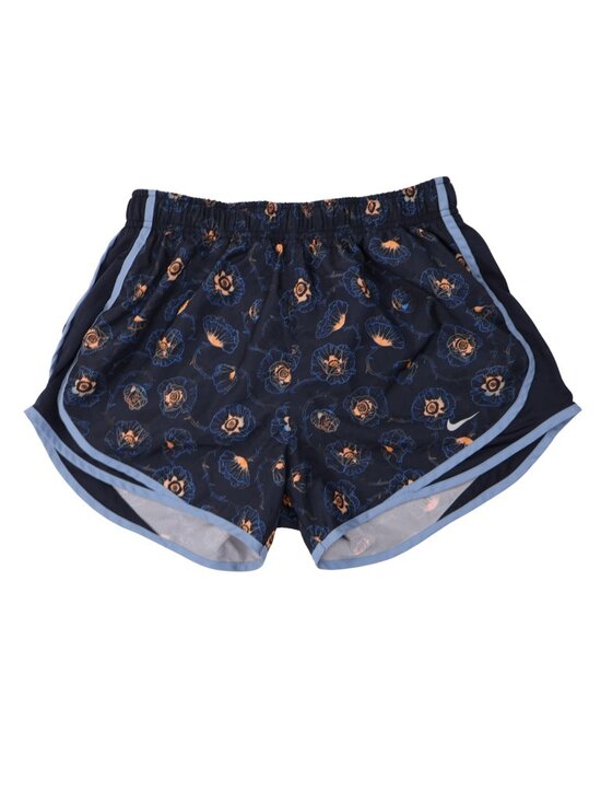 Nike Pants - Nike Dri-FIT Floral Running Shorts Navy Blue Athletic Women's Size M